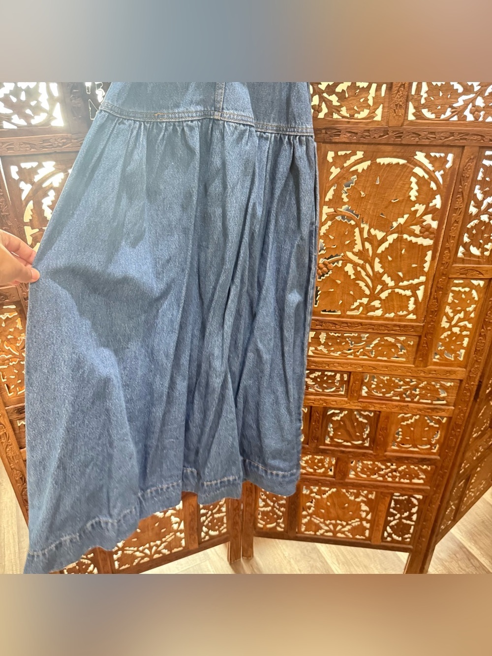 Universal thread Women Tie-Waist Midi A-Line Dress - Picture 13 of 13